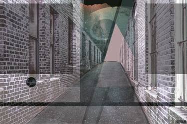Print of Abstract Cinema Collage by Kristian Van der Heyden