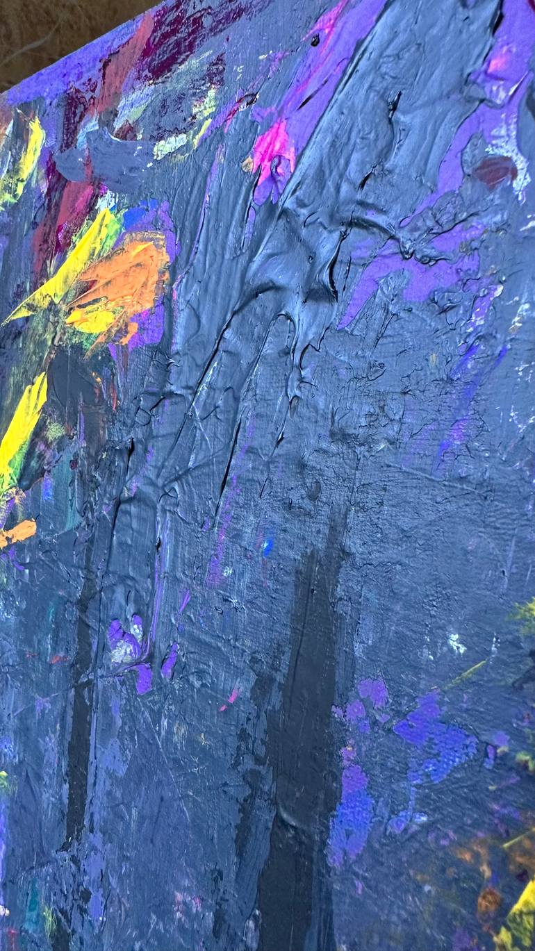 Original Abstract Painting by Anas Sokolow
