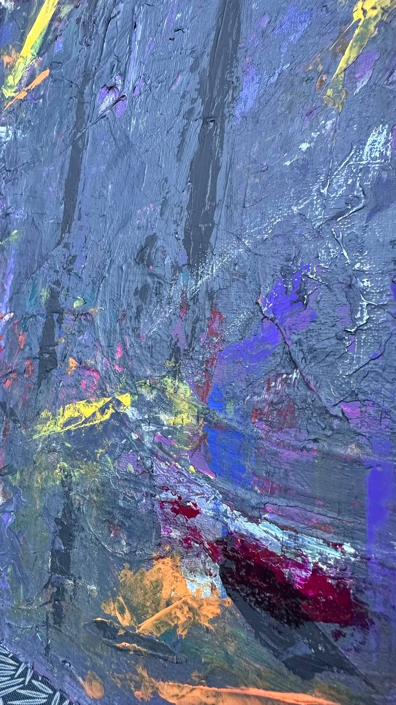 Original Abstract Painting by Anas Sokolow