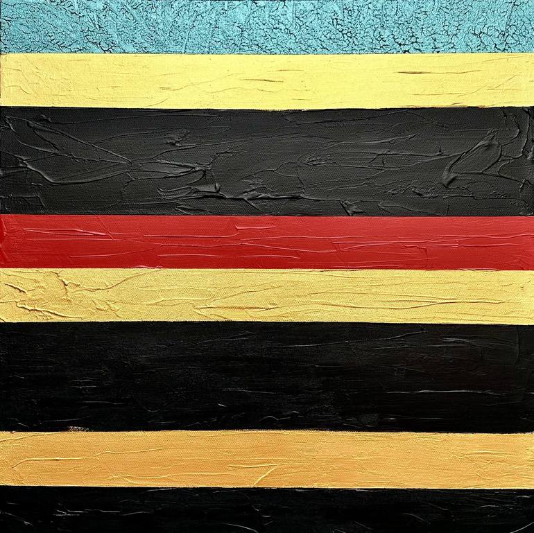 Original Minimalism Abstract Paintings by Anas Sokolow