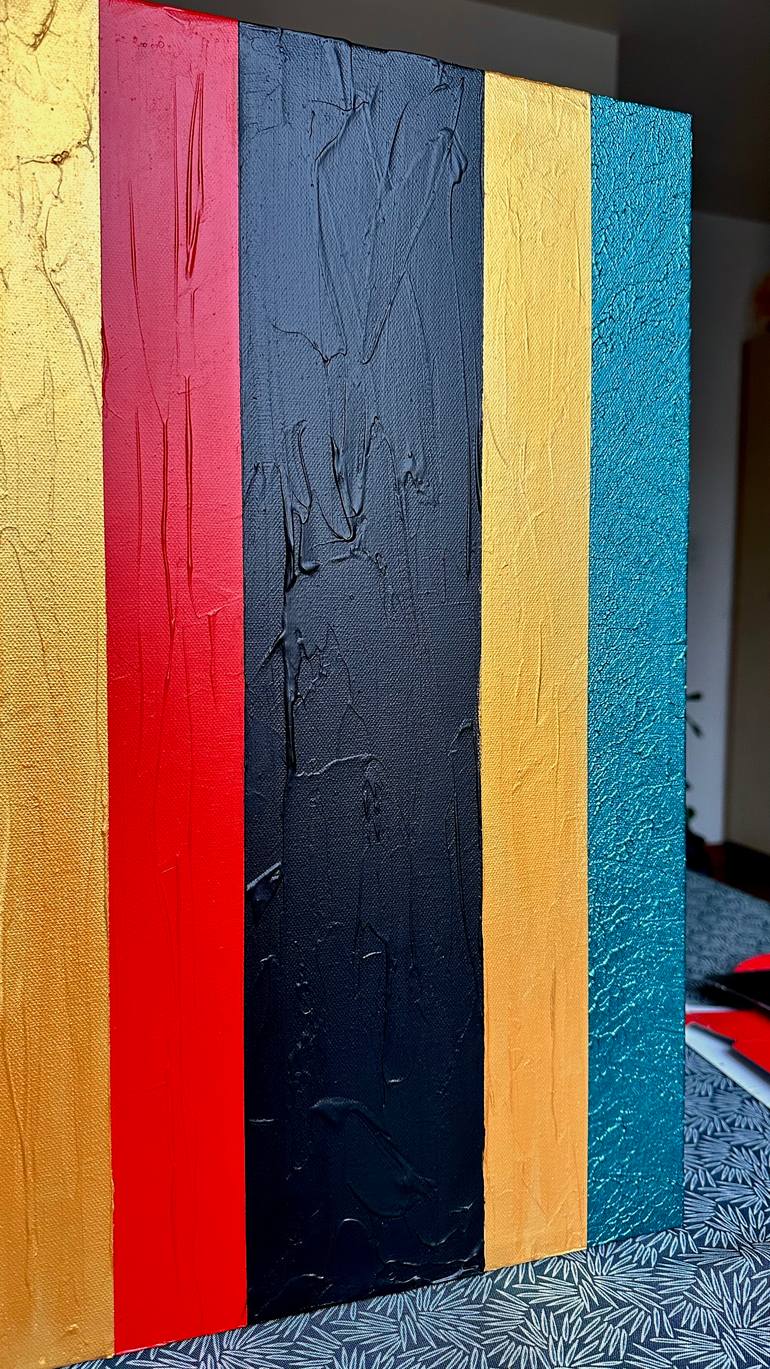 Original Minimalism Abstract Painting by Anas Sokolow