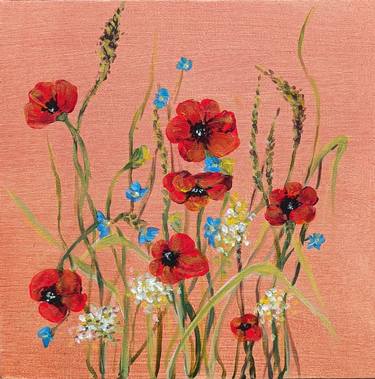 Original Classicism Botanic Paintings by Elena Gotovtseva