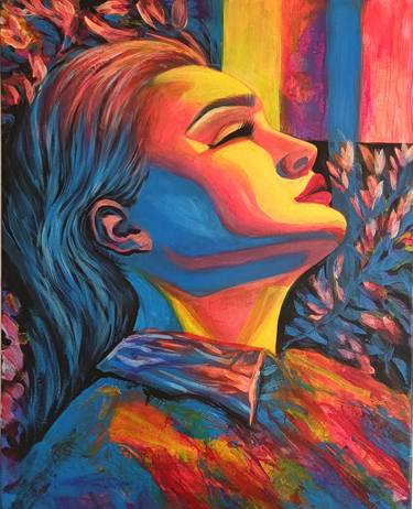 Original Impressionism Abstract Paintings by Elena Gotovtseva