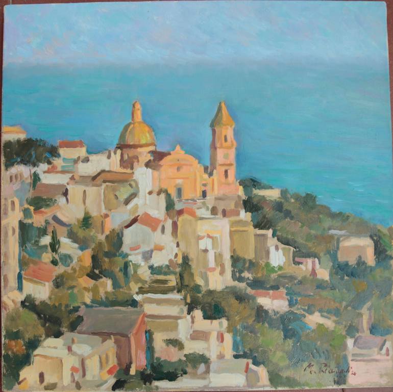Original Figurative Landscape Painting by Massimo Ricciardi