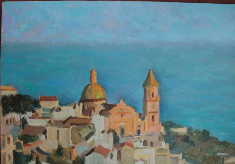 Original Figurative Landscape Painting by Massimo Ricciardi