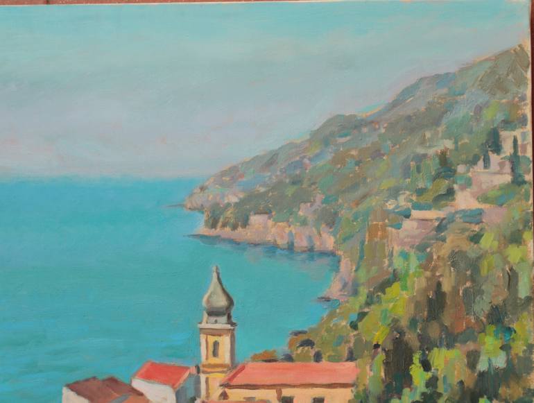Original Figurative Landscape Painting by Massimo Ricciardi