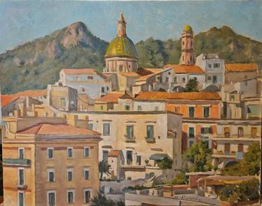 Original Figurative Landscape Paintings by Massimo Ricciardi