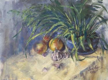 Print of Impressionism Still Life Paintings by Jane Vogas-Lacey