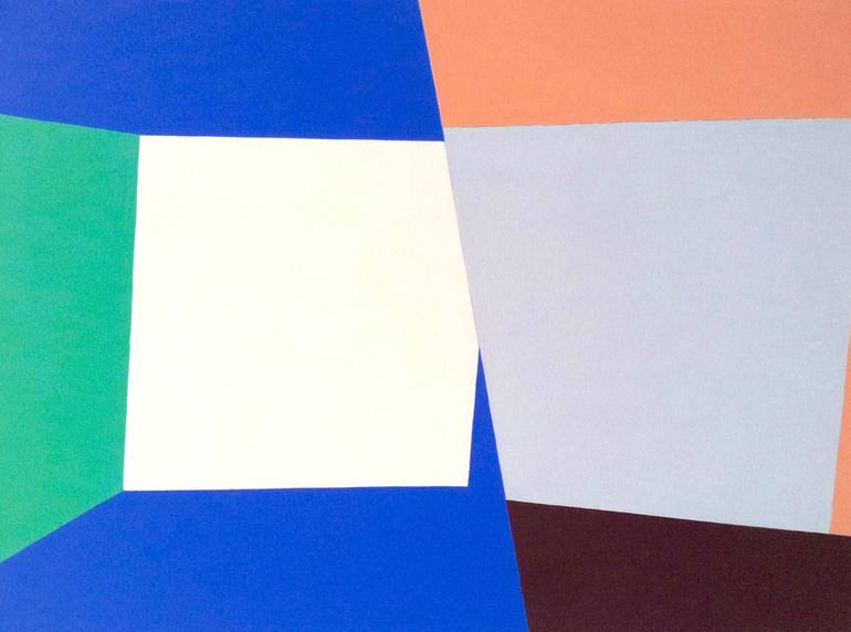 Original Conceptual Abstract Painting by Elizabeth Johns