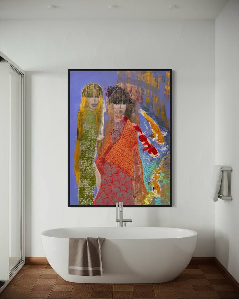 Original Figurative Abstract Painting by Eda Groneberg