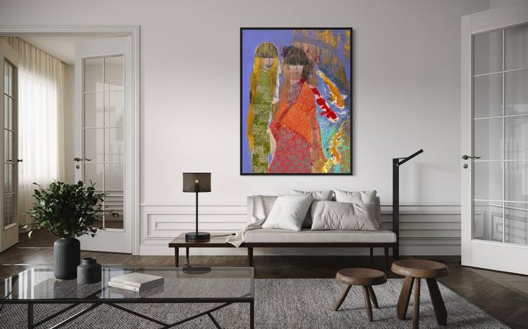 Original Figurative Abstract Painting by Eda Groneberg