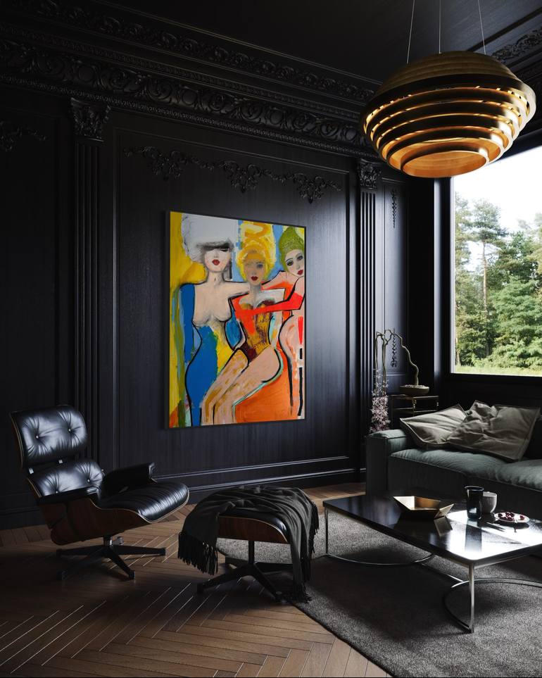 Original Figurative People Painting by Eda Groneberg