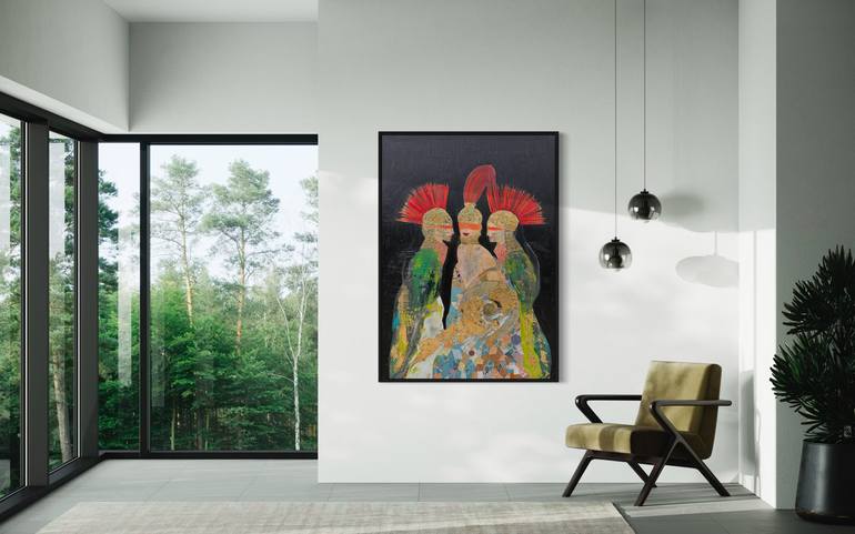 Original Figurative Abstract Painting by Eda Groneberg