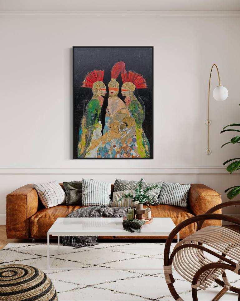 Original Figurative Abstract Painting by Eda Groneberg
