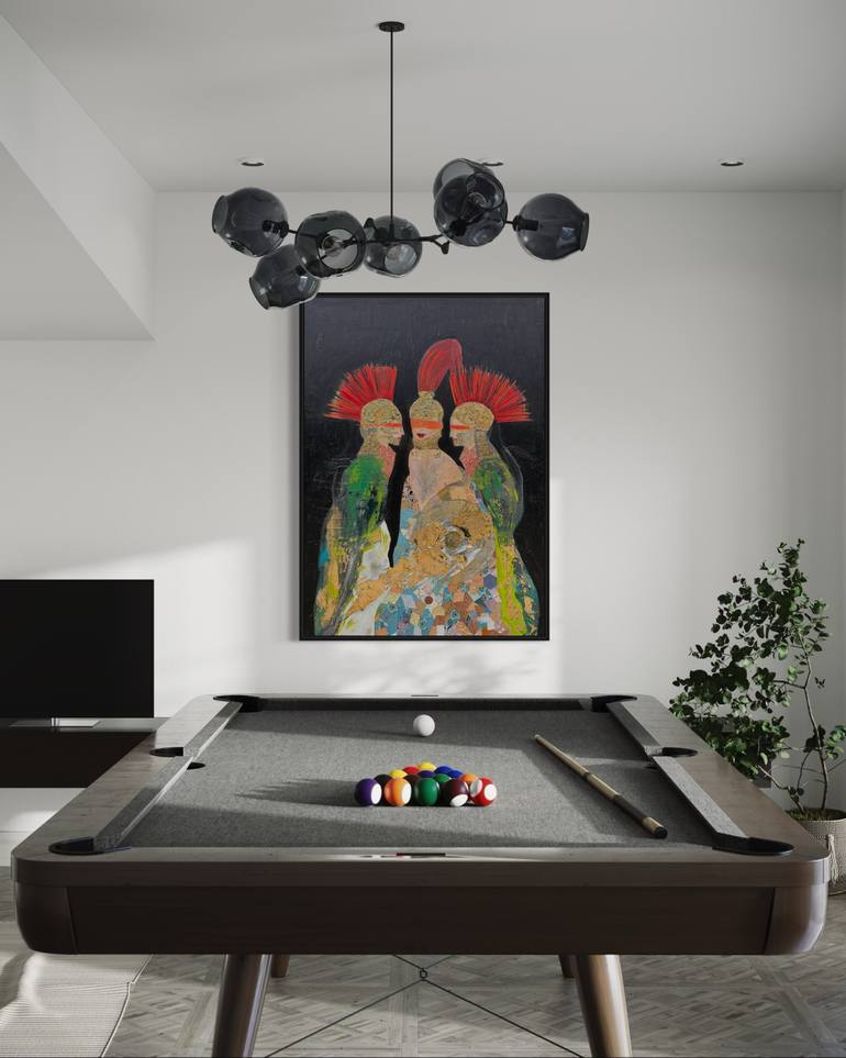 Original Figurative Abstract Painting by Eda Groneberg