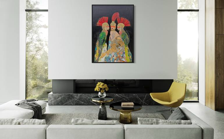 Original Figurative Abstract Painting by Eda Groneberg
