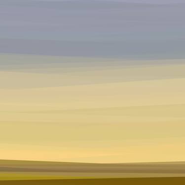 Original Abstract Landscape Digital by Hector Santizo