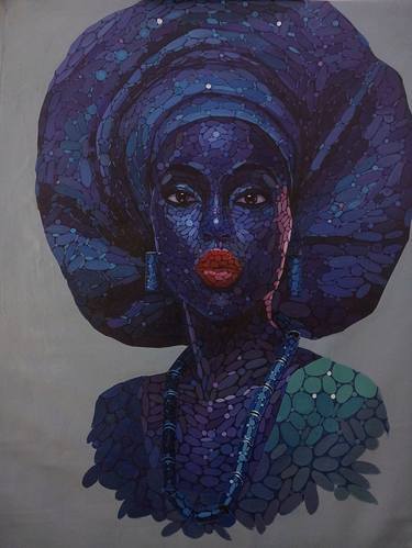 Original Conceptual People Paintings by Damola Adeyemo