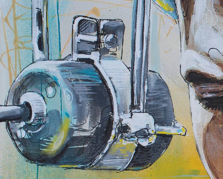 Original Impressionism Pop Culture/Celebrity Painting by Gallery Kauffeld