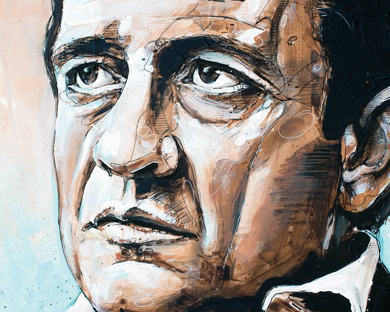 Original Impressionism Pop Culture/Celebrity Painting by Gallery Kauffeld
