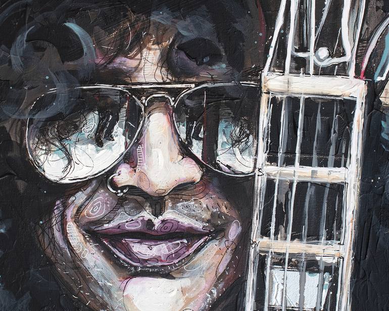 Original Impressionism Pop Culture/Celebrity Painting by Gallery Kauffeld