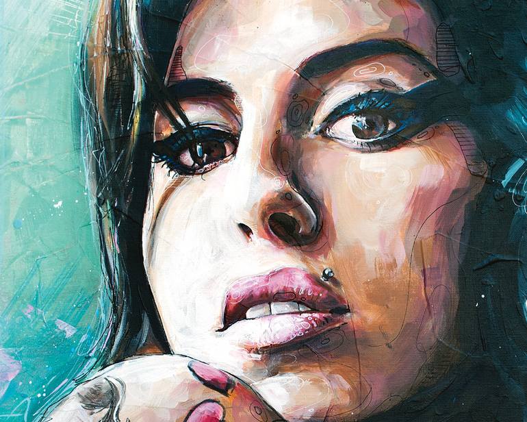Original Impressionism Pop Culture/Celebrity Painting by Gallery Kauffeld
