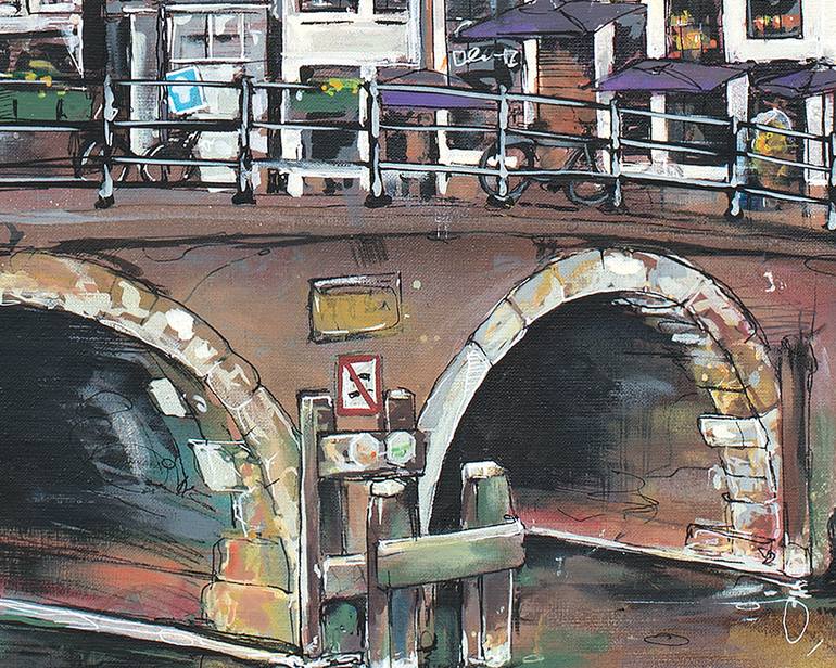 Original Impressionism Cities Painting by Gallery Kauffeld