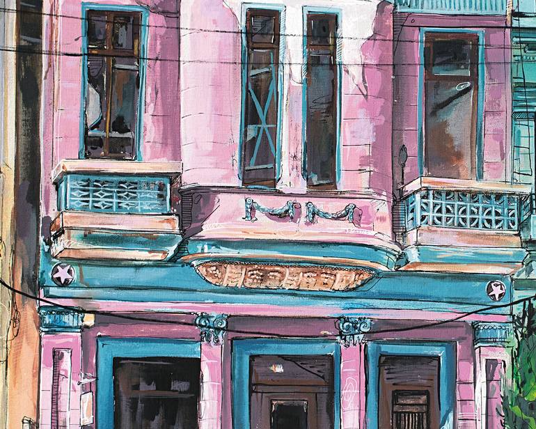 Original Impressionism Cities Painting by Gallery Kauffeld