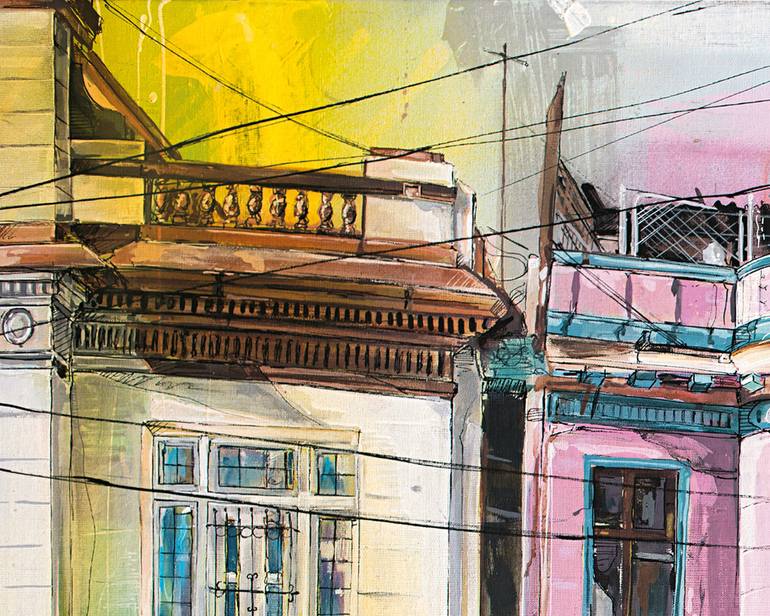 Original Impressionism Cities Painting by Gallery Kauffeld