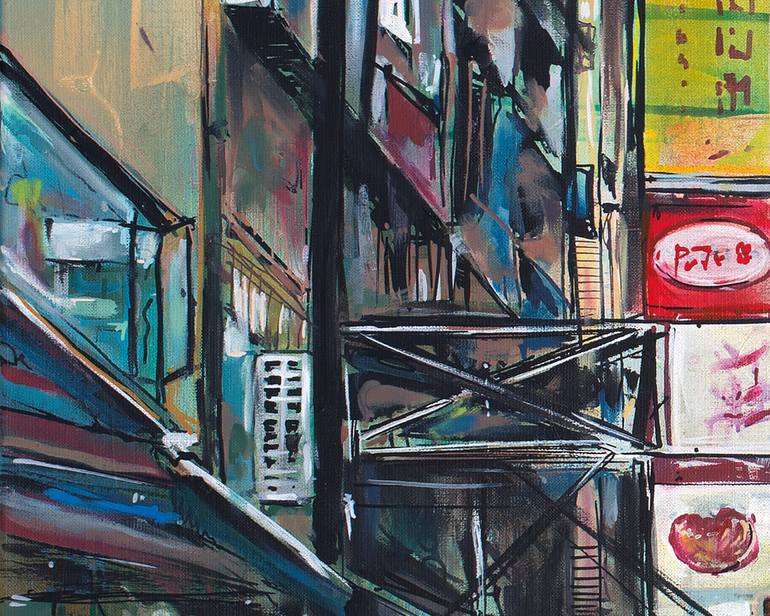 Original Impressionism Cities Painting by Gallery Kauffeld