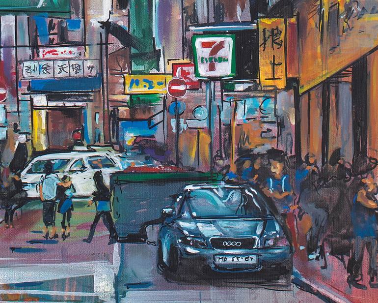 Original Impressionism Cities Painting by Gallery Kauffeld
