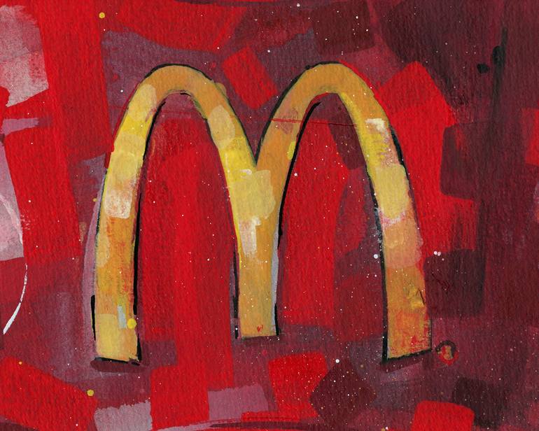 Original Impressionism Food & Drink Painting by Gallery Kauffeld