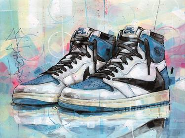 Original Impressionism Fashion Paintings by Gallery Kauffeld