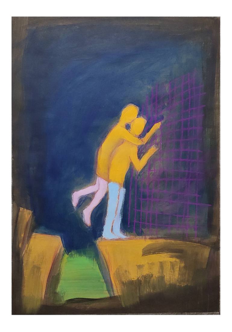 Print of Contemporary People Paintings by Chou Tong