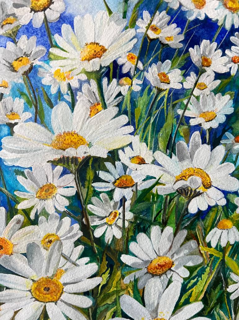Original Realism Floral Painting by Nataliia Martseniuk