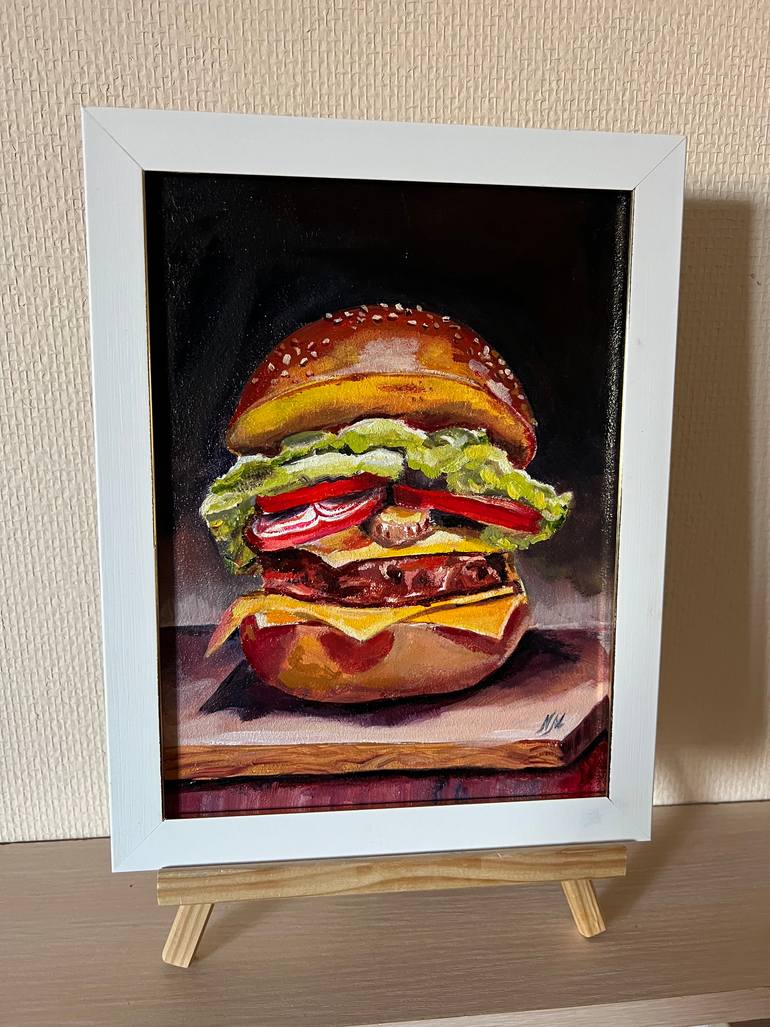 Original Photorealism Food & Drink Painting by Nataliia Martseniuk