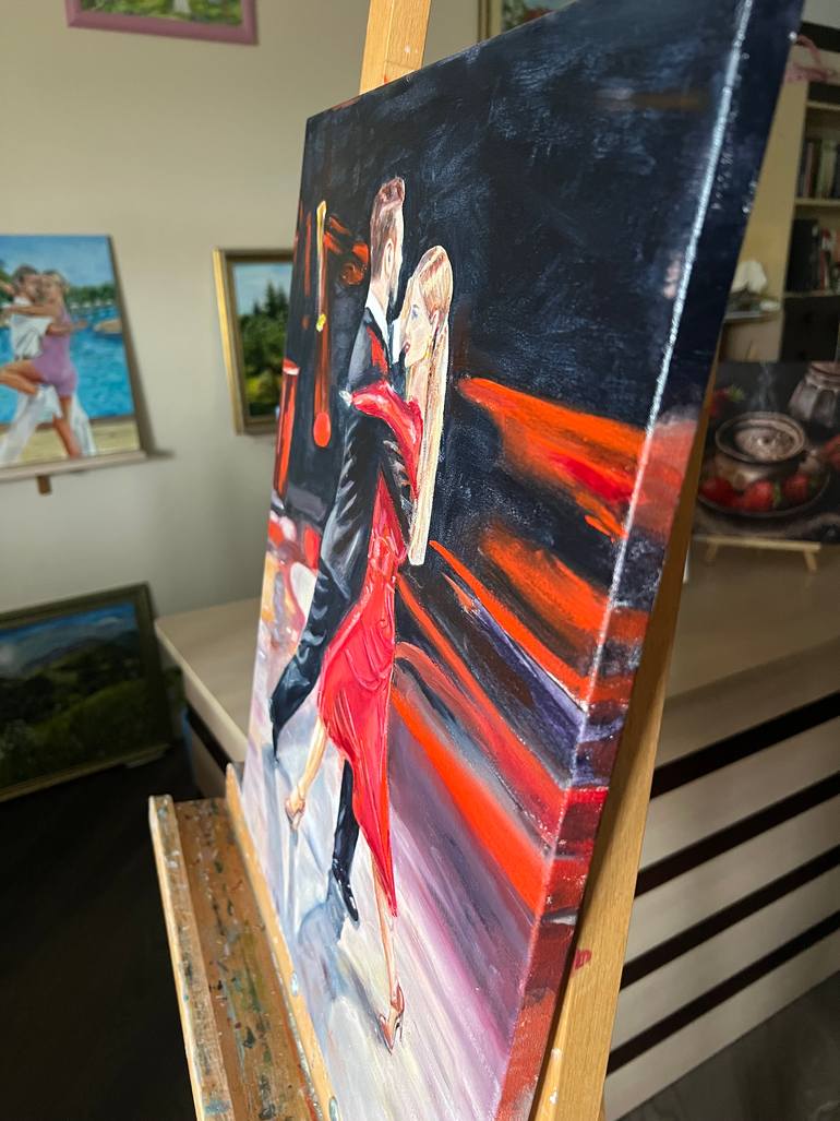 Original Photorealism Love Painting by Nataliia Martseniuk
