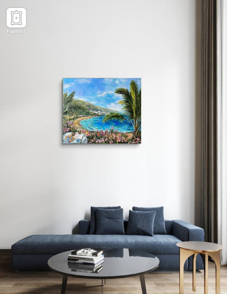 Original Impressionism Landscape Painting by Nataliia Martseniuk