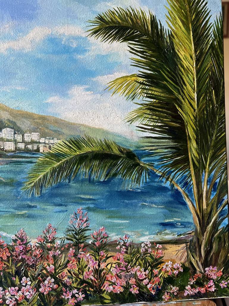 Original Impressionism Landscape Painting by Nataliia Martseniuk