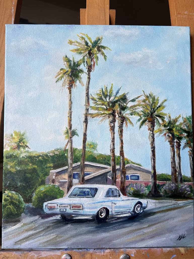 Original Impressionism Travel Painting by Nataliia Martseniuk