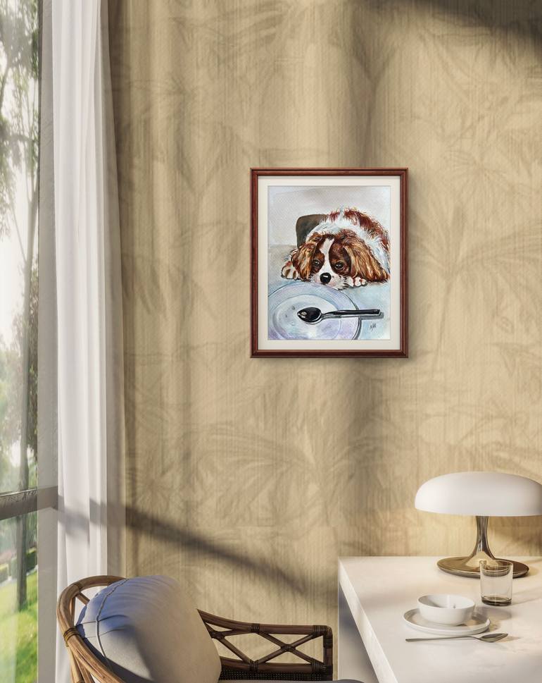 Original Impressionism Animal Painting by Nataliia Martseniuk