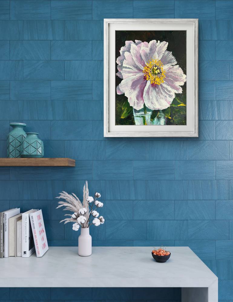 Original Impressionism Floral Painting by Nataliia Martseniuk
