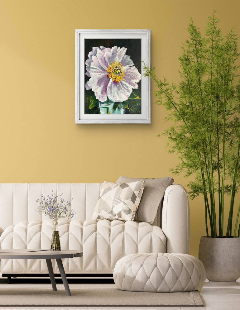Original Impressionism Floral Painting by Nataliia Martseniuk