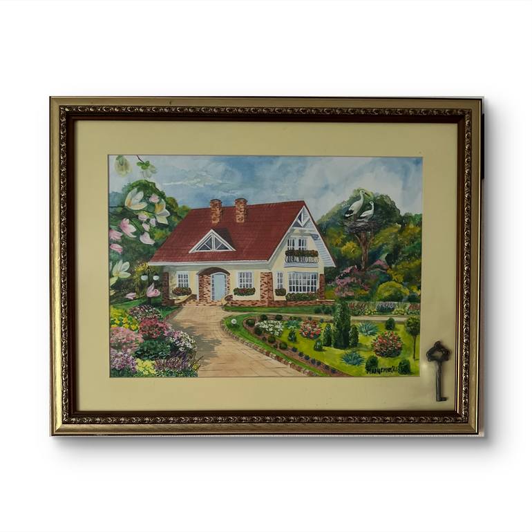 Original Contemporary Home Painting by Nataliia Martseniuk