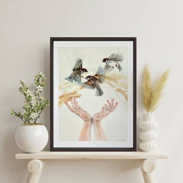 Original Contemporary Nature Painting by Laura Fox-Wallis
