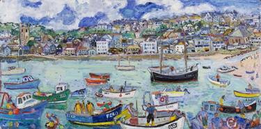 exciting clouds st.ives with Dolly Pentreath thumb