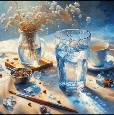 Original Artificial Intelligence Food & Drink Paintings by Artoriah Thompson