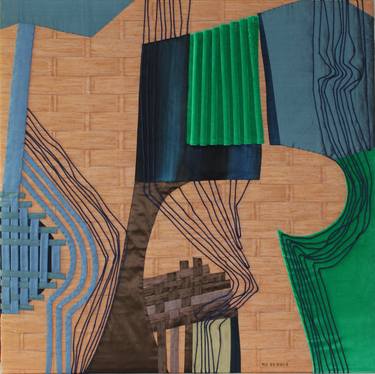 Original Contemporary Abstract Mixed Media by Marie-Ghislaine Beauce