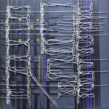Original Contemporary Abstract Mixed Media by Marie-Ghislaine Beauce