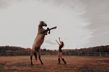 Original Minimalism Horse Photography by Stanislav Huskov